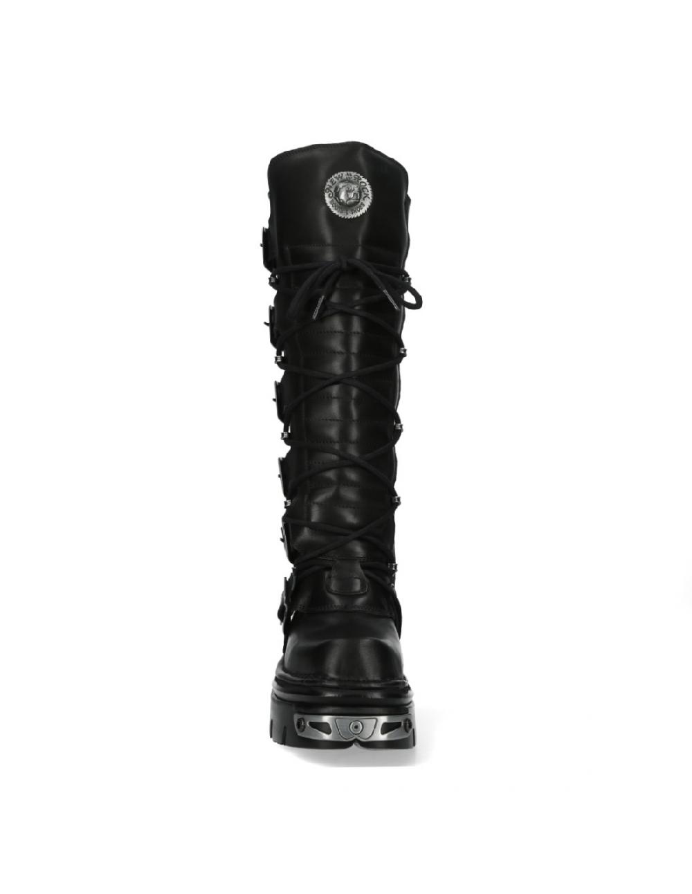 new rock HIGH BOOT BLACK REACTOR M-272-S1 Los más vendidos
