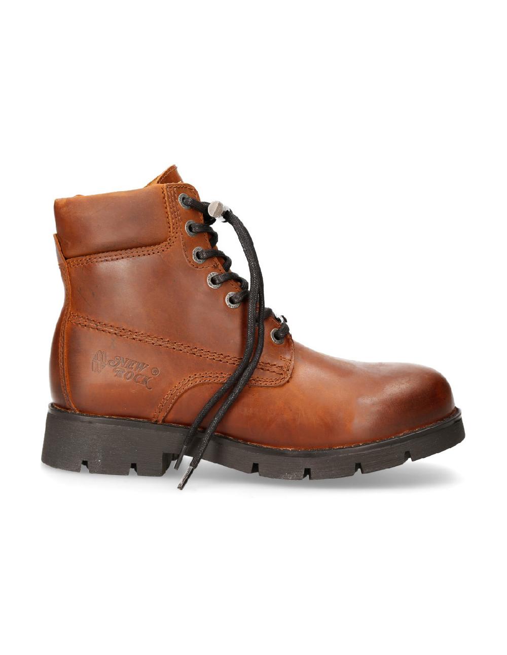 new rock ANKLE BOOT ALASKA RANGER WITH LACES M-RANGER046-S2 Liquidación