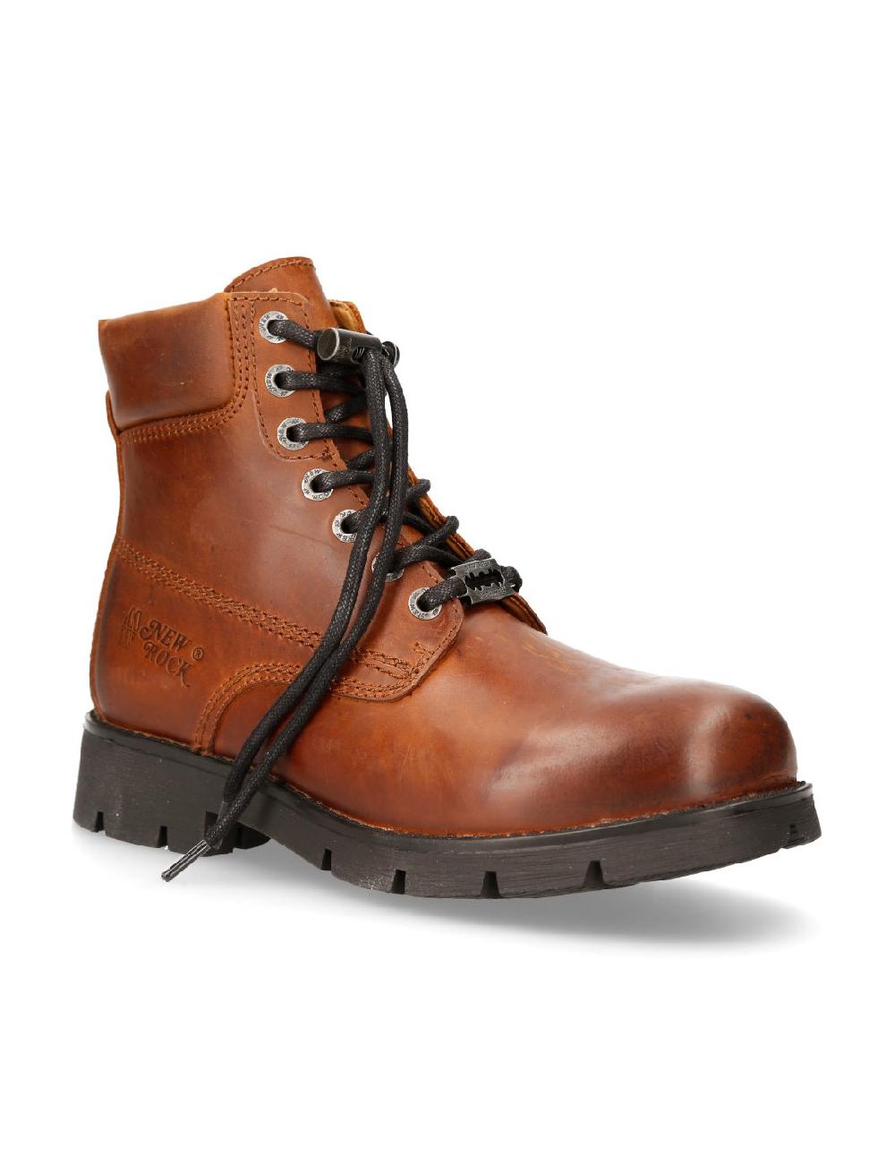 new rock ANKLE BOOT ALASKA RANGER WITH LACES M-RANGER046-S2 Liquidación