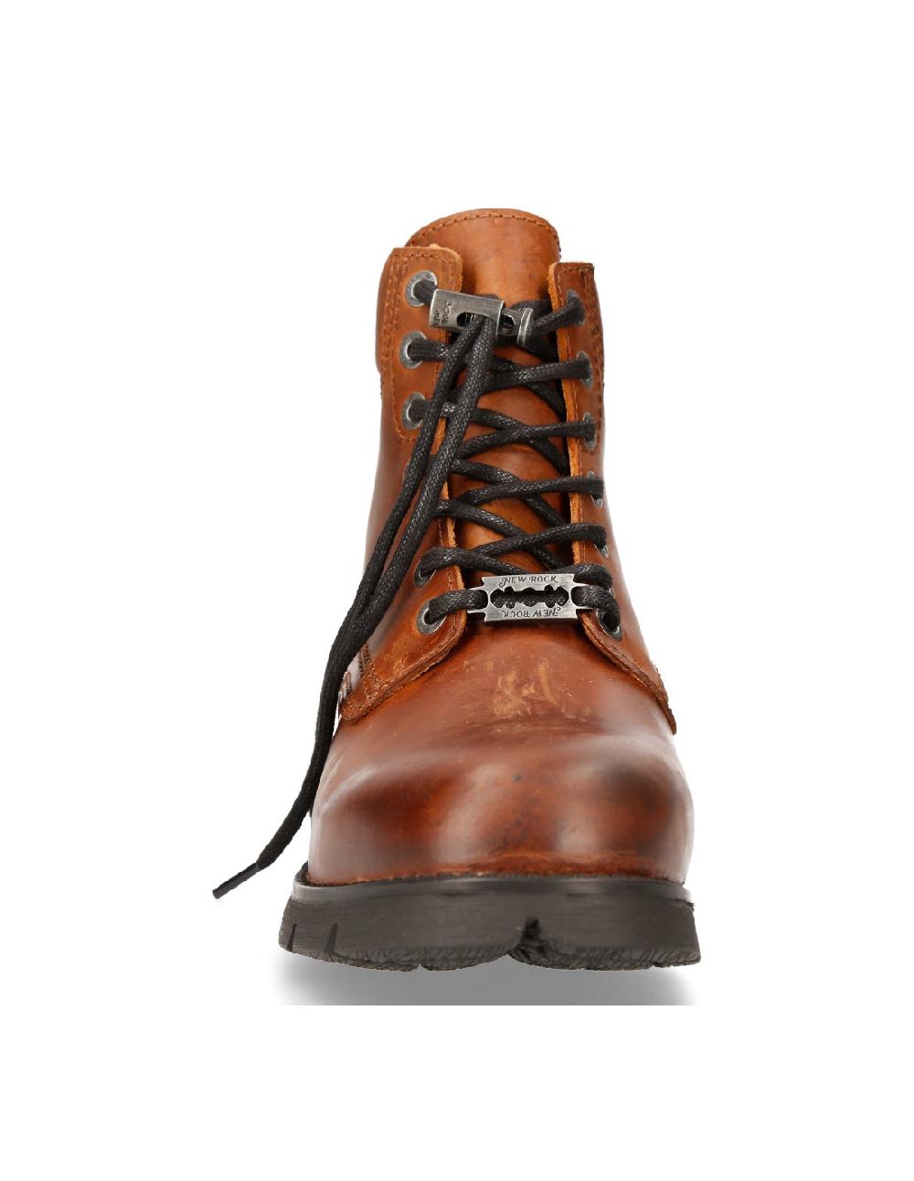 new rock ANKLE BOOT ALASKA RANGER WITH LACES M-RANGER046-S2 Liquidación