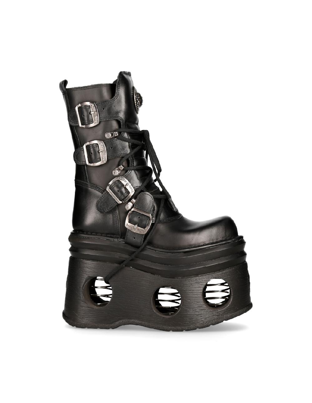 new rock ANKLE BOOT METALLIC M-373-S94 Rebajas top