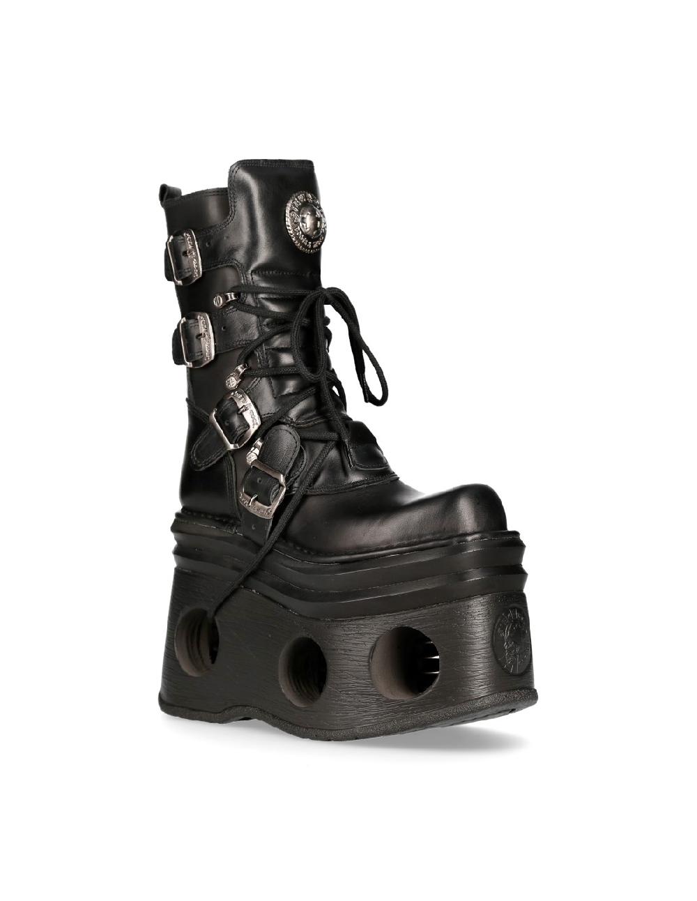 new rock ANKLE BOOT METALLIC M-373-S94 Rebajas top