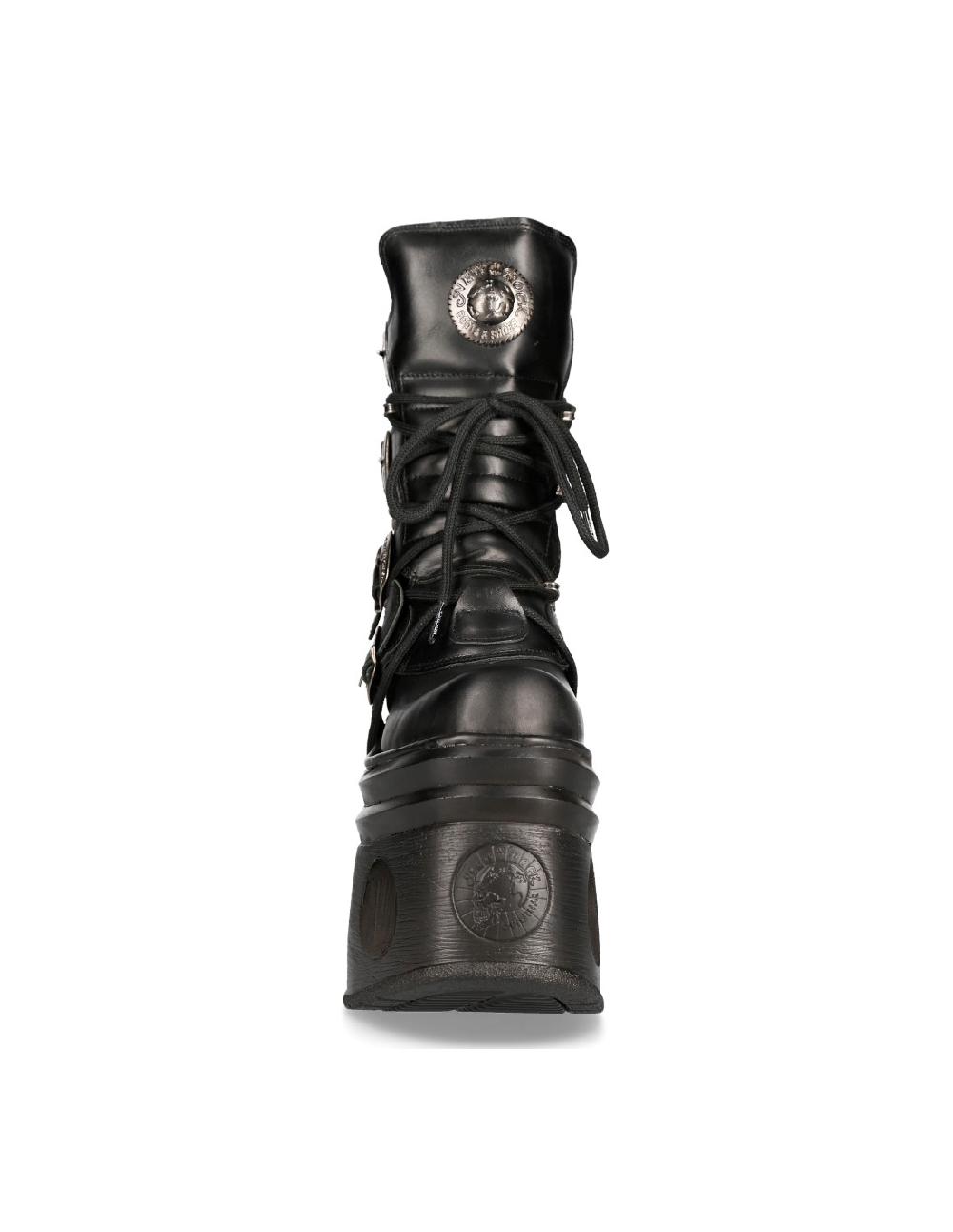new rock ANKLE BOOT METALLIC M-373-S94 Rebajas top