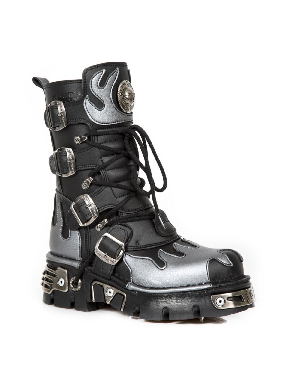new rock BOOT METALLIC M-591-C42 Solo hoy