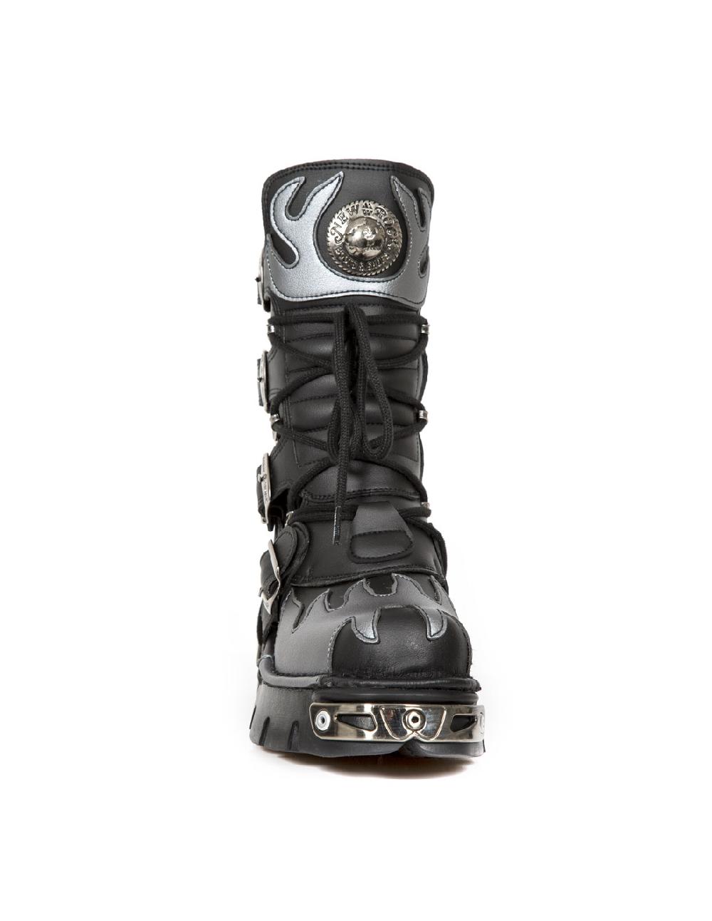 new rock BOOT METALLIC M-591-C42 Solo hoy