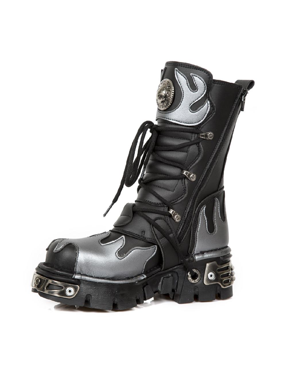 new rock BOOT METALLIC M-591-C42 Solo hoy