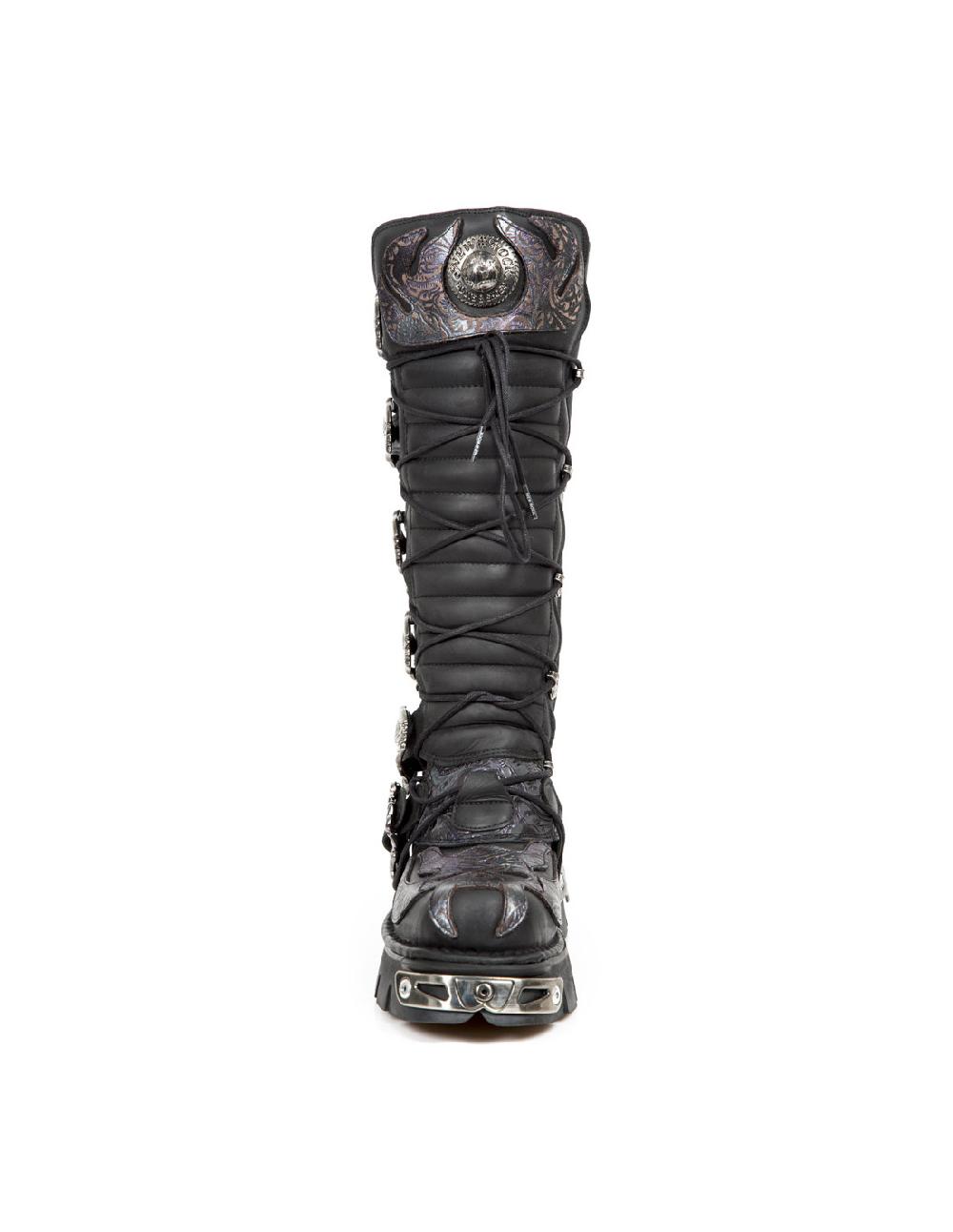 new rock HIGH BOOT METALLIC M-272-CZ18 Oferta especial de fábrica