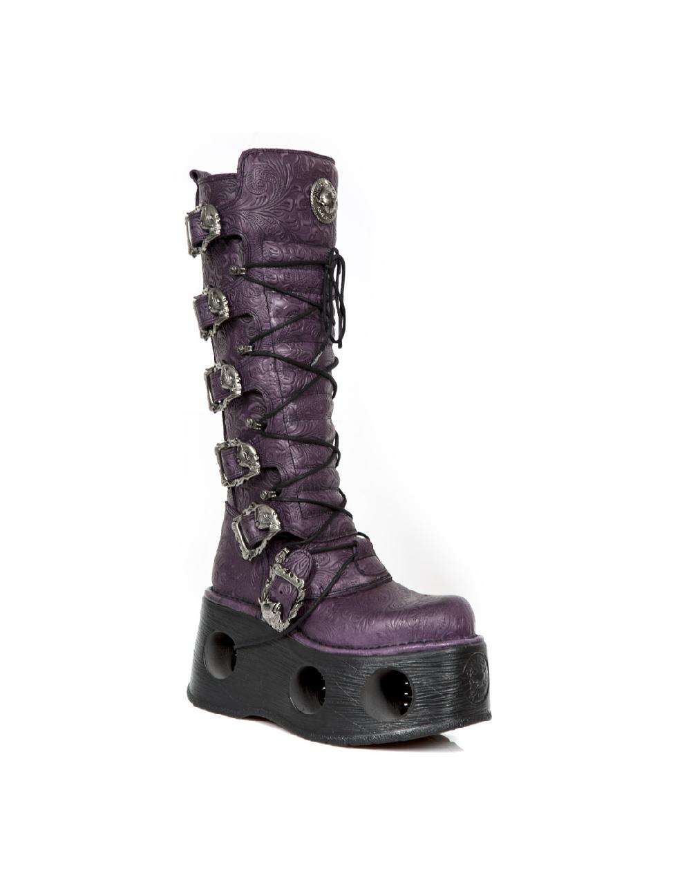 new rock HIGH BOOT METALLIC M-272-CZ17 Promoción trimestral