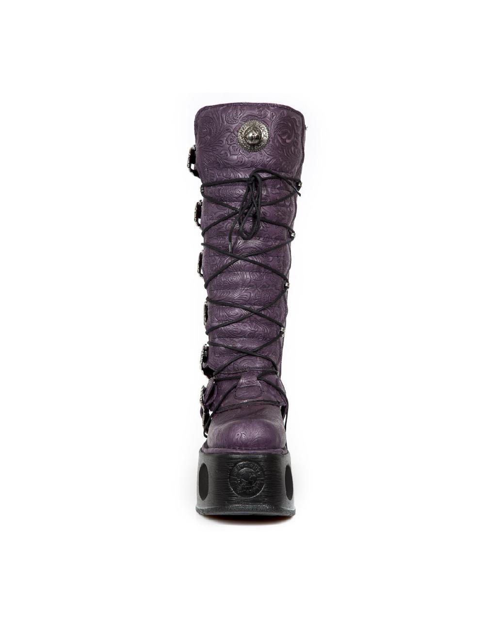 new rock HIGH BOOT METALLIC M-272-CZ17 Promoción trimestral