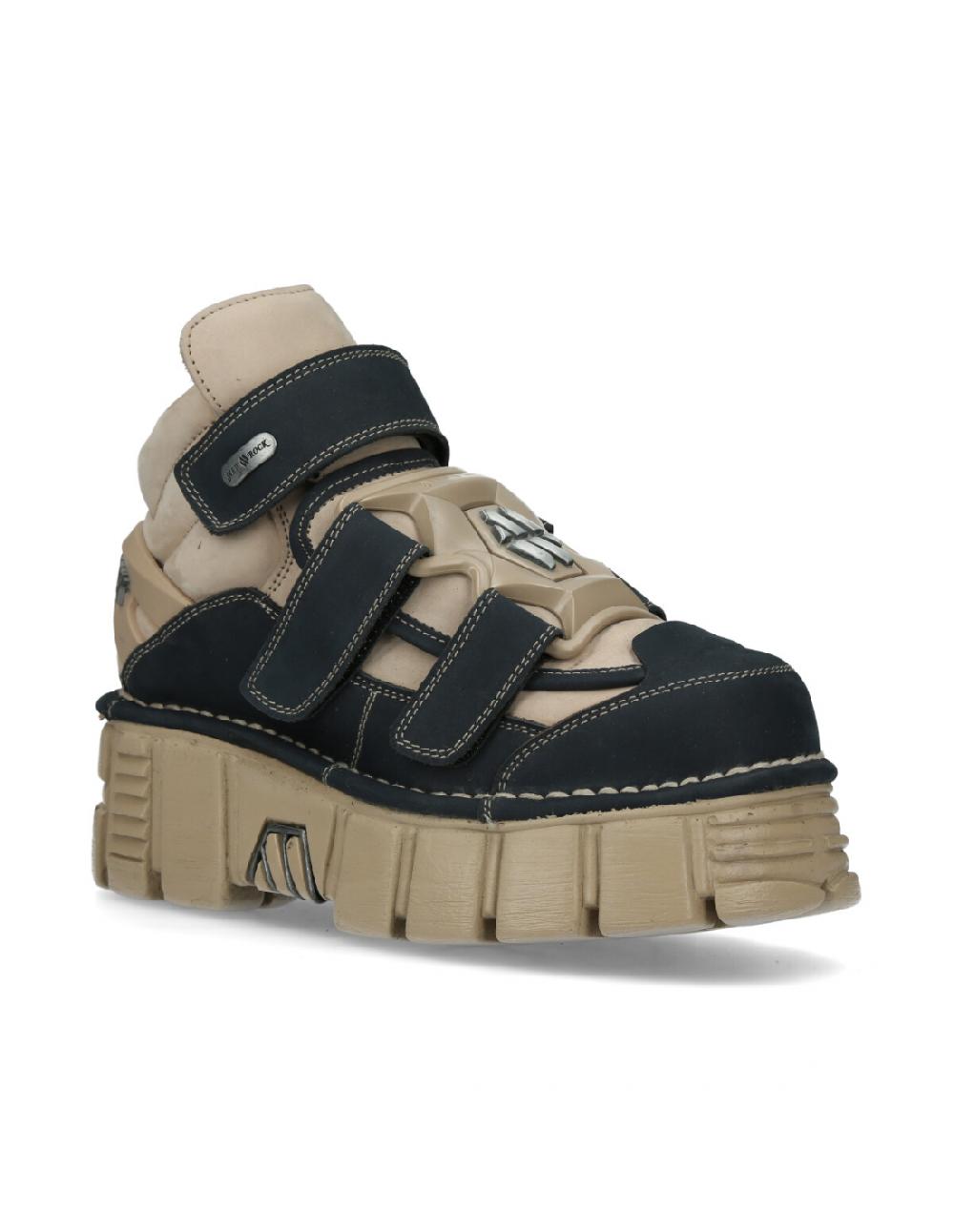 new rock ANKLE BOOT METALLIC M-285-S21 Superdescuento