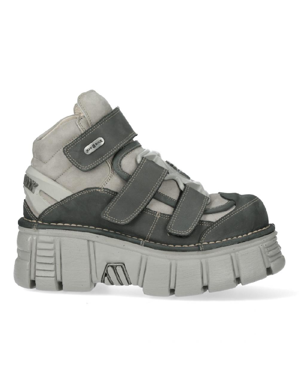 new rock ANKLE BOOT METALLIC M-285-S17 Envío internacional gratuito