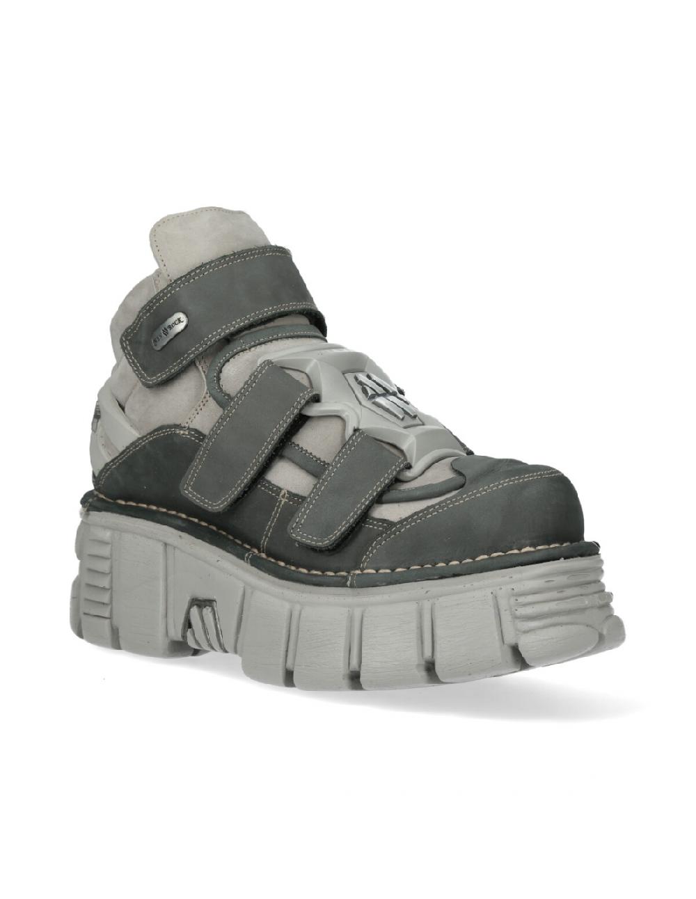 new rock ANKLE BOOT METALLIC M-285-S17 Envío internacional gratuito