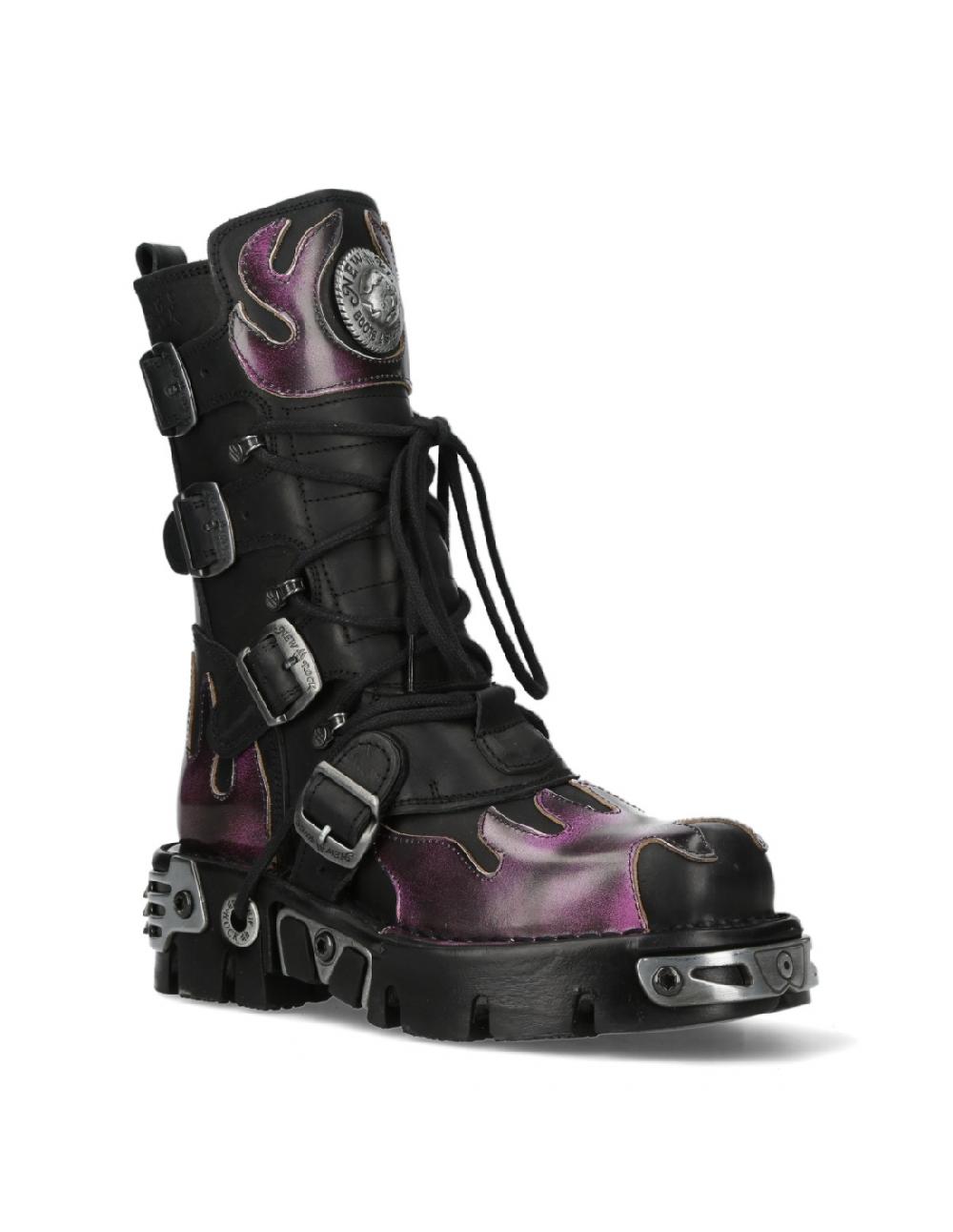 new rock BOOT METALLIC M-591-C41 Tienda de fábrica