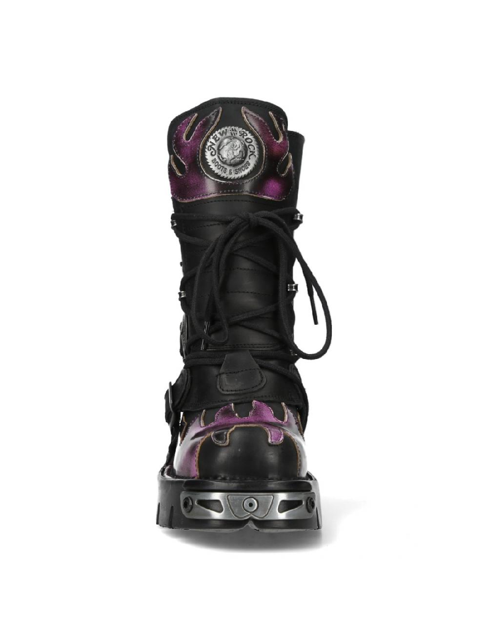 new rock BOOT METALLIC M-591-C41 Tienda de fábrica