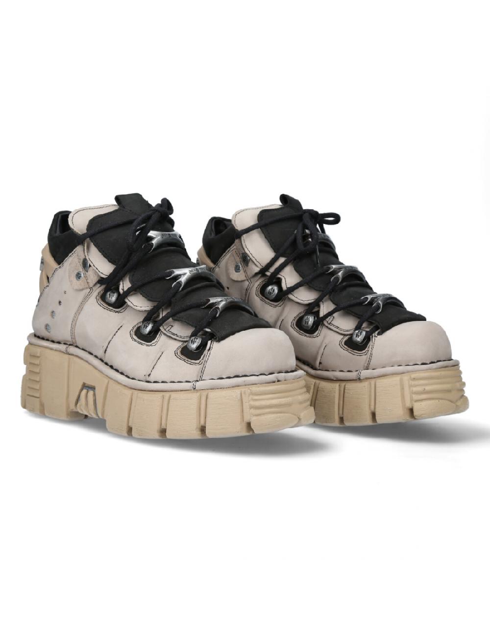 new rock SHOE METALLIC M-106-C17