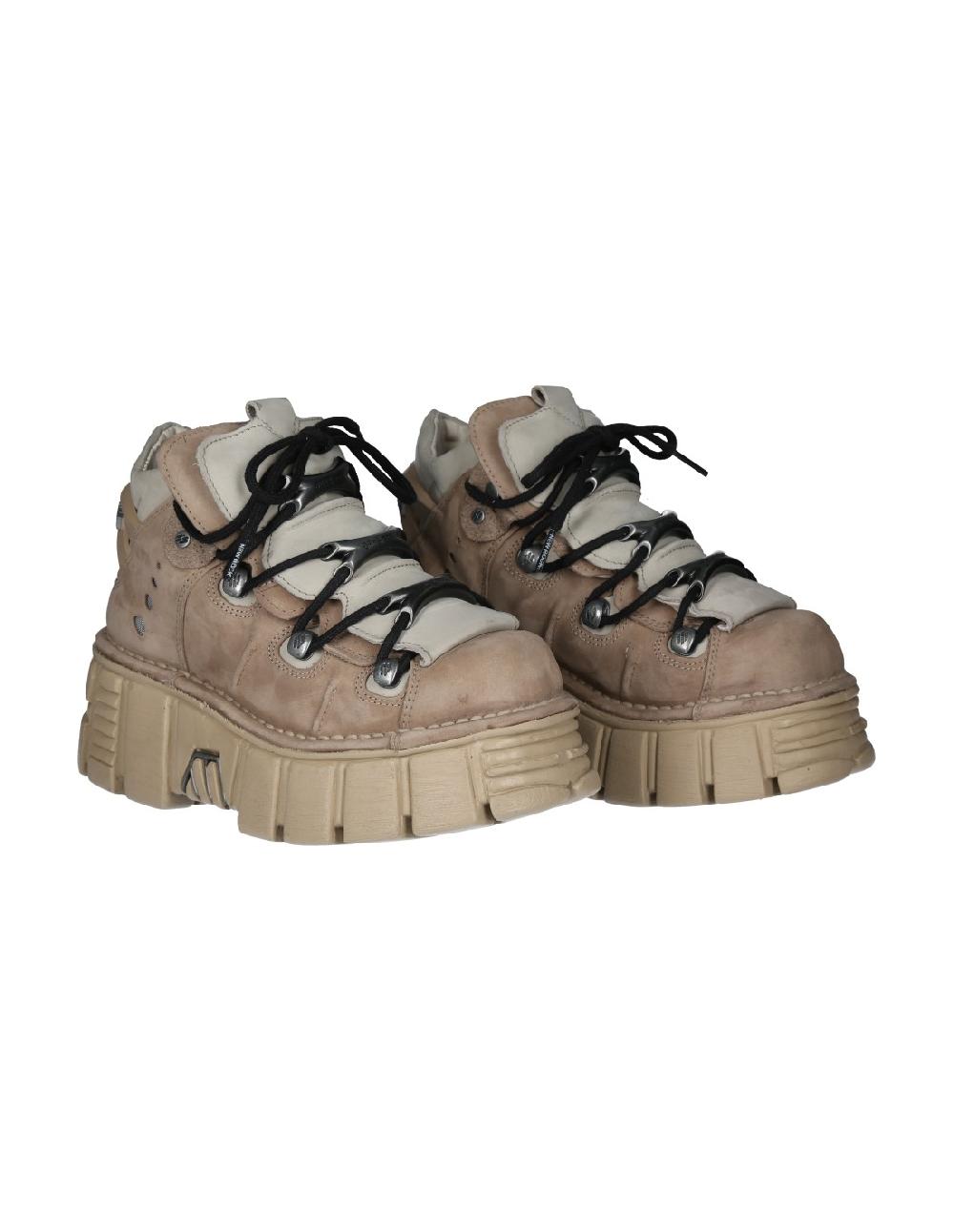 new rock SHOE METALLIC M-106-C15