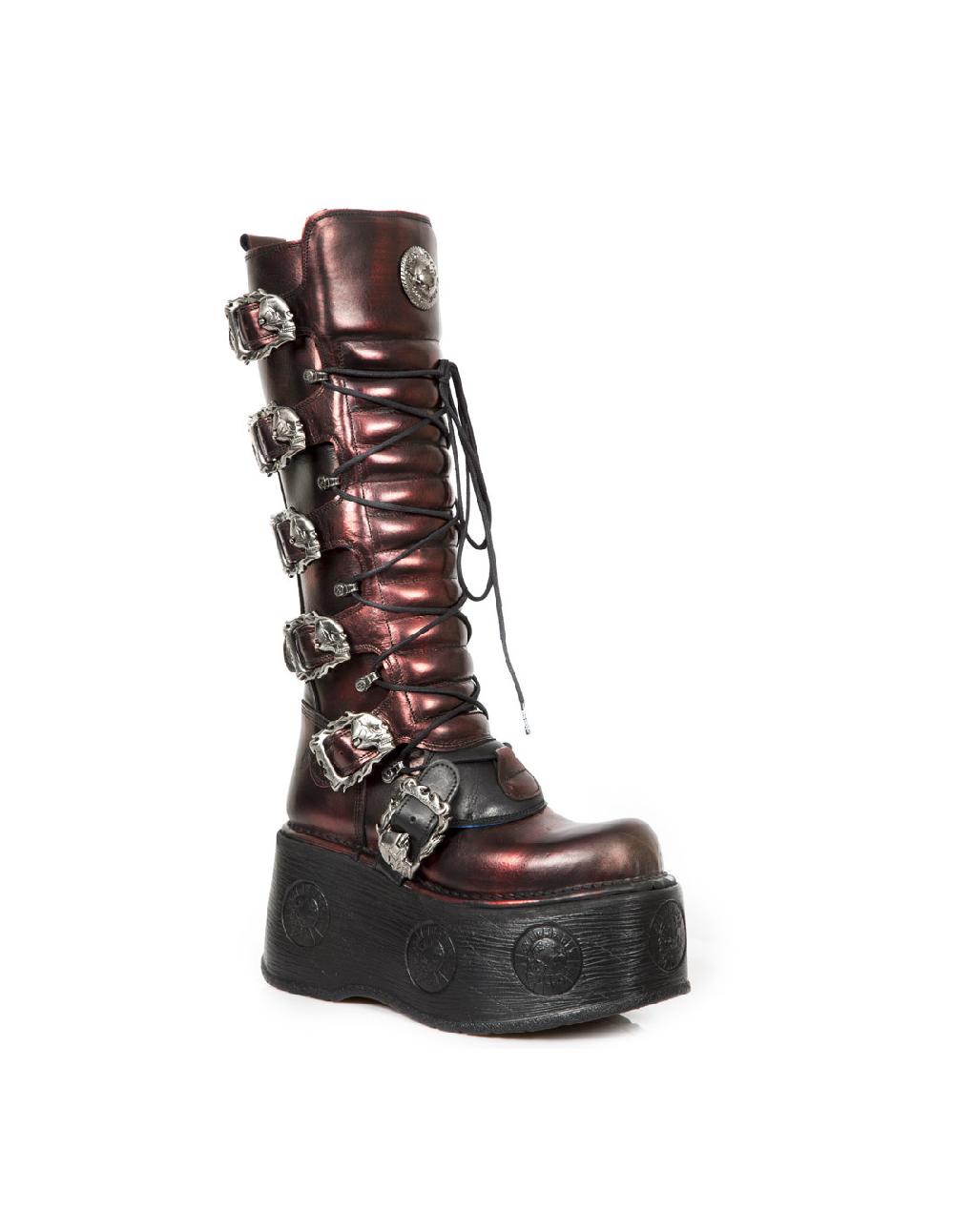 new rock HIGH BOOT METALLIC M-272-CZ03 Ofertas de temporada