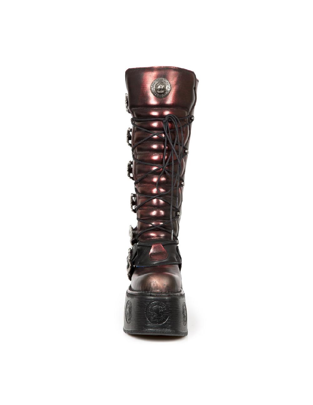 new rock HIGH BOOT METALLIC M-272-CZ03 Ofertas de temporada