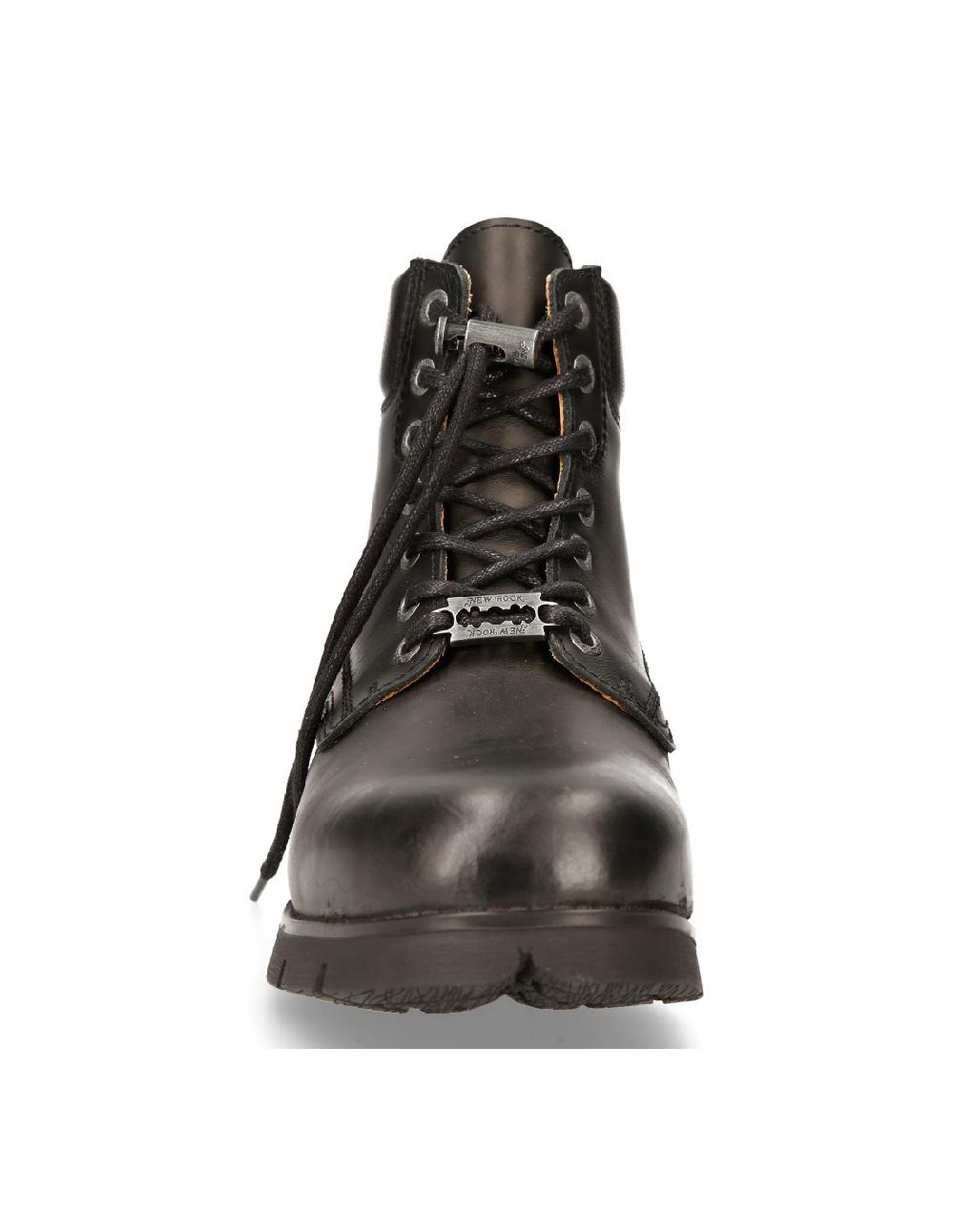 new rock ANKLE BOOT BLACK RANGER WITH LACES M-RANGER046-S1 COMPRAR AHORA