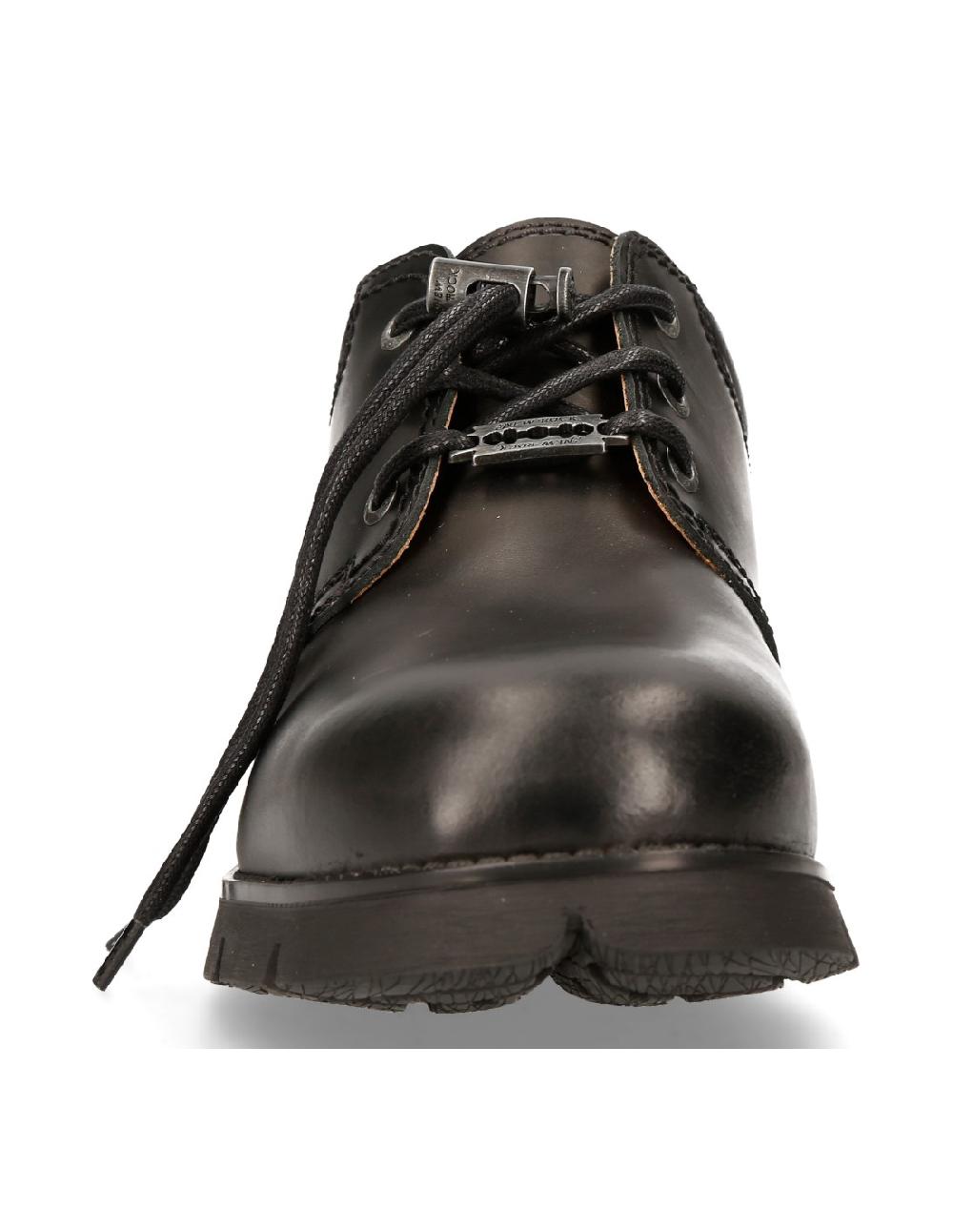 new rock SHOE BLACK RANGER WITH LACES M-RANGER043-S1 ÚLTIMAS EDICIONES