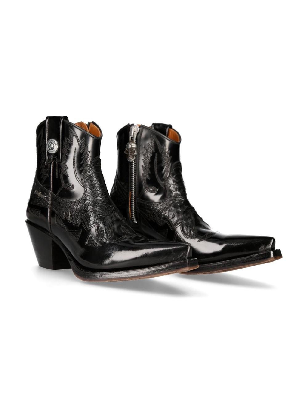 new rock HIGH BOOT SUELA M-7736C-C1