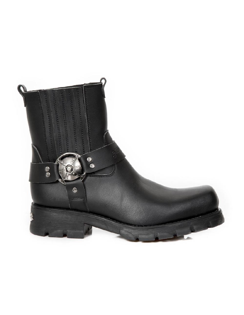 new rock ANKLE BOOT MOTORCYCLE M-7605-V1 Envío internacional gratuito