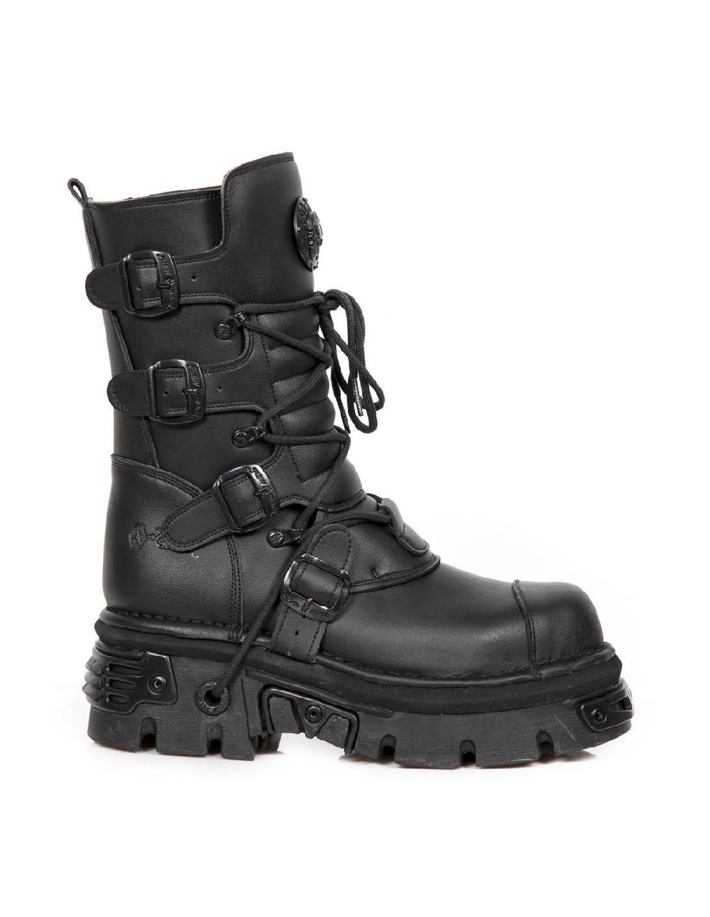 new rock BOOT METALLIC M-313-V2