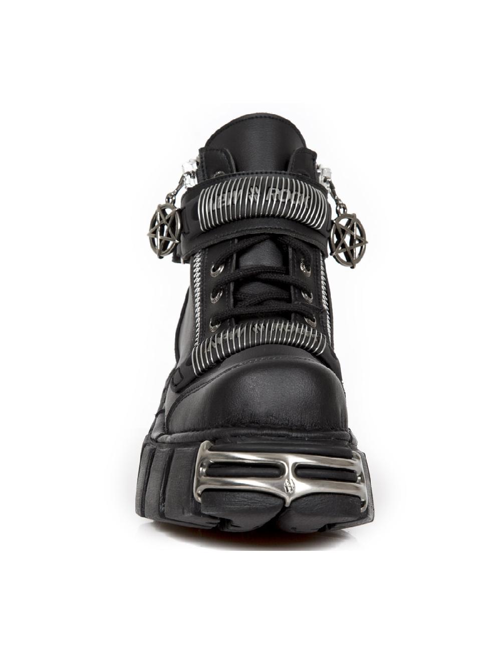 new rock ANKLE BOOT METALLIC M-1065-V1 2025