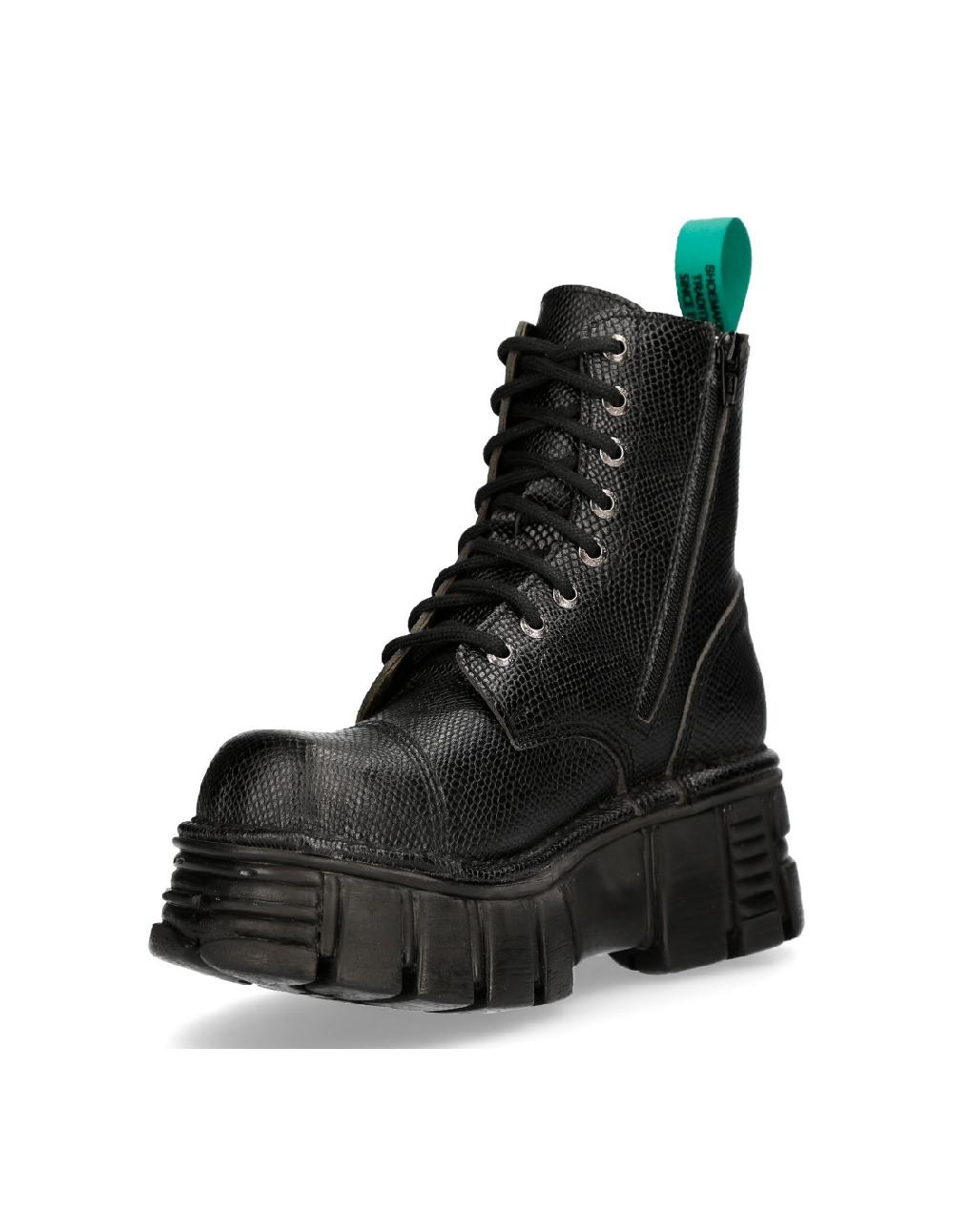new rock ANKLE BOOT METALLIC M-MILI083C-V13 En línea