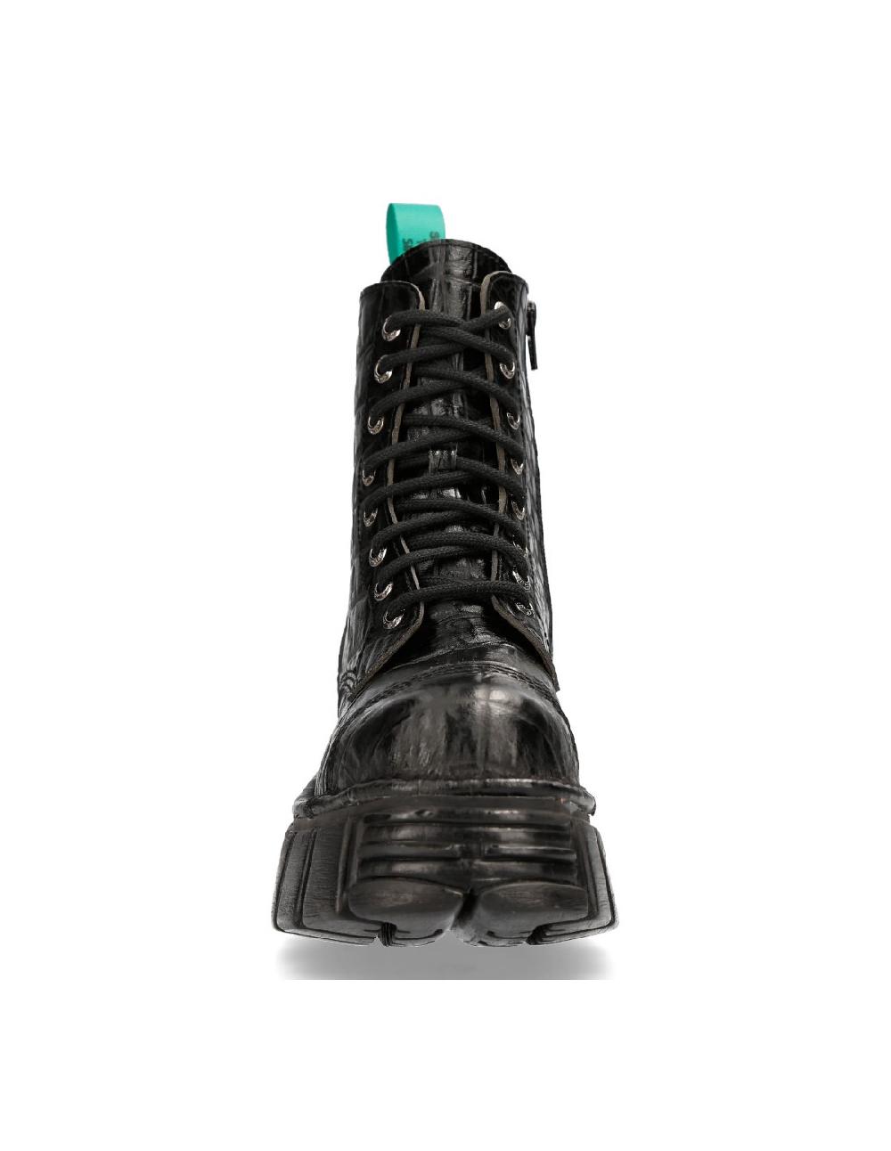 new rock ANKLE BOOT METALLIC M-MILI083C-V12 Outlet