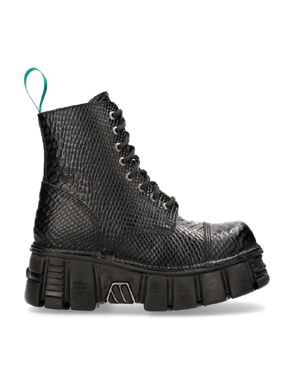 new rock ANKLE BOOT METALLIC M-MILI083C-V11 Outlet online