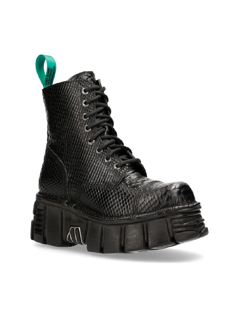 new rock ANKLE BOOT METALLIC M-MILI083C-V11 Outlet online