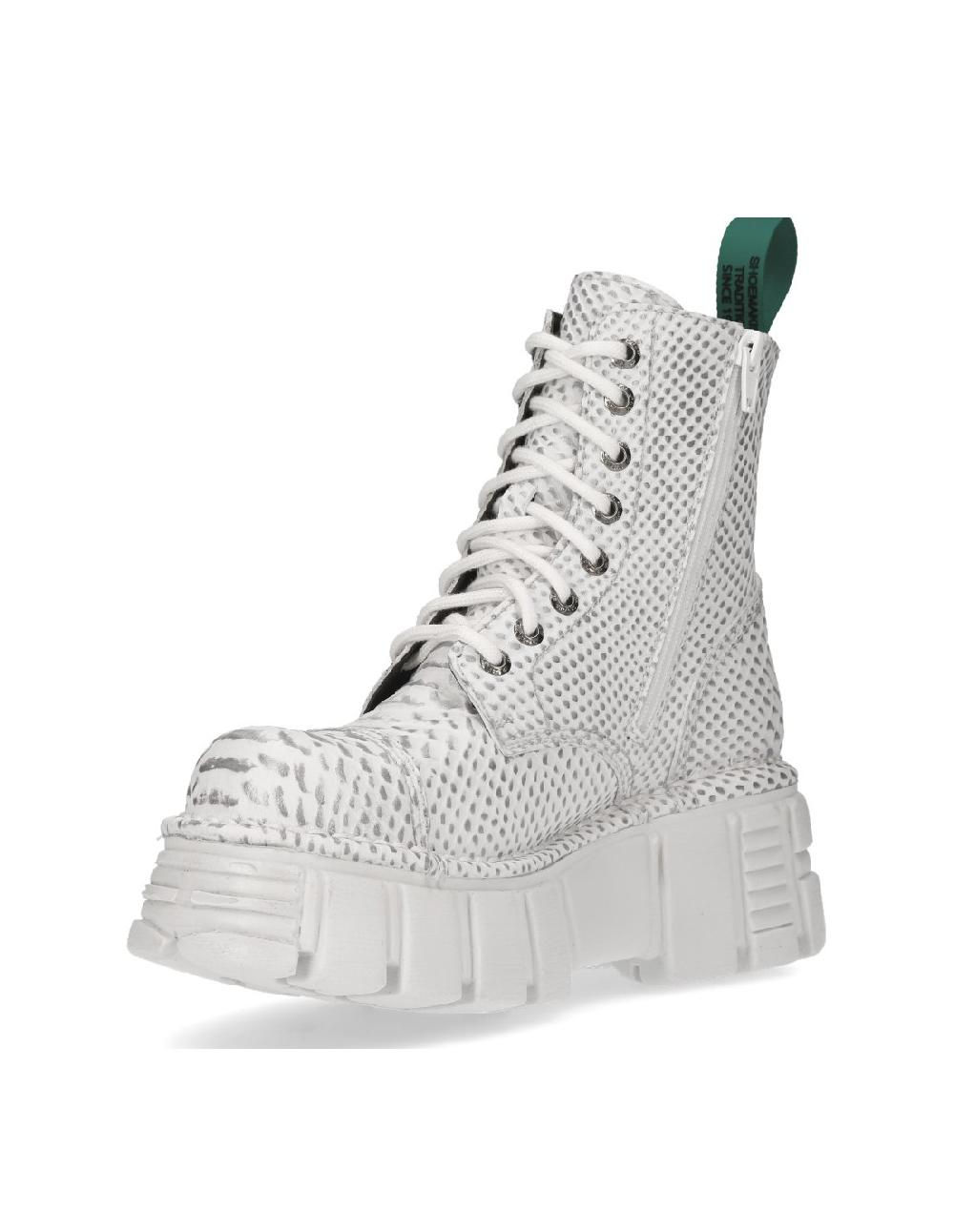 new rock ANKLE BOOT METALLIC M-MILI083C-V8 Venta caliente