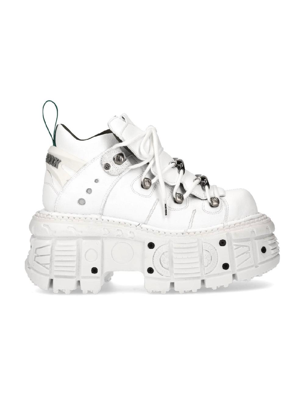 new rock ANKLE BOOT IMPERFECT WITH LACES M-TANK106N-V8 Gran oferta