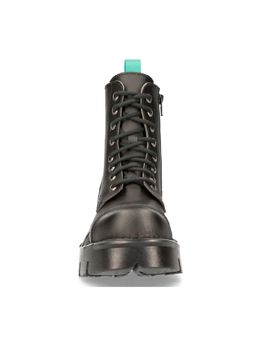 new rock ANKLE BOOT METALLIC M-MILI083C-V4 Ventas relámpago