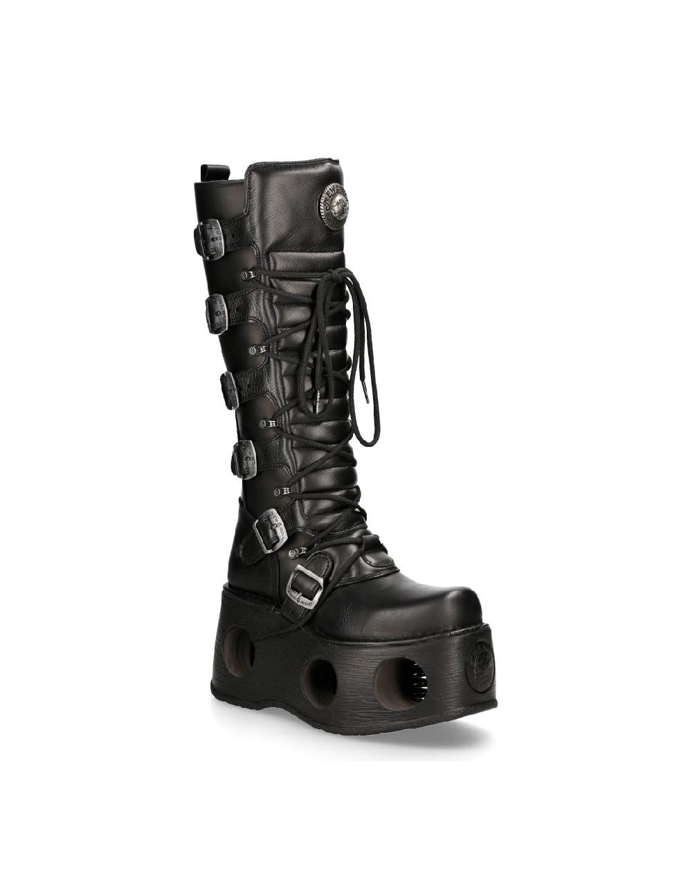 new rock HIGH BOOT METALLIC M-272-S2 En oferta