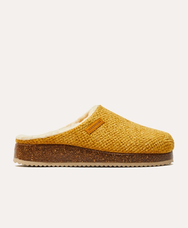 ﻿nordikas ZAPATILLAS DE CASA HOMBRE ALASKA MOSTAZA Tienda de fábrica