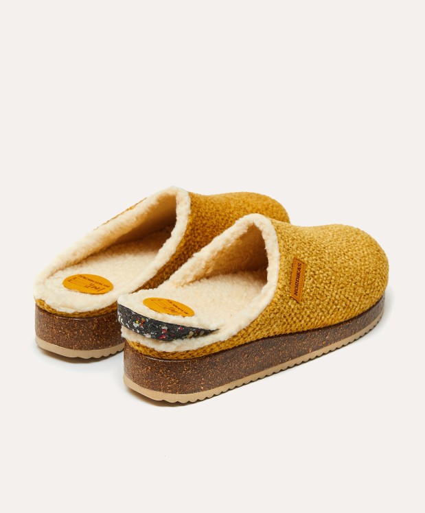 ﻿nordikas ZAPATILLAS DE CASA HOMBRE ALASKA MOSTAZA Tienda de fábrica