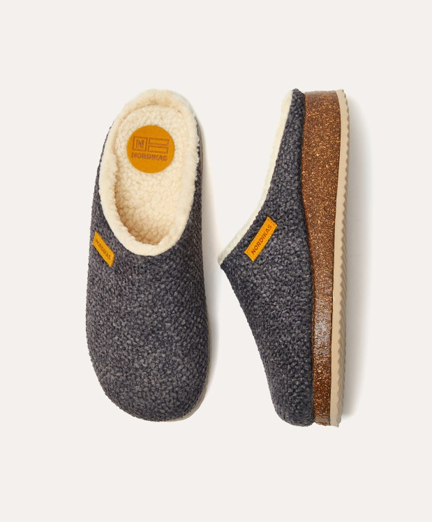 nordikas ZAPATILLAS DE CASA HOMBRE ALASKA PLOMO Descuentos del mes