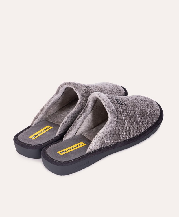 nordikas ZAPATILLAS DE CASA HOMBRE SIBERIA GRIS Última moda