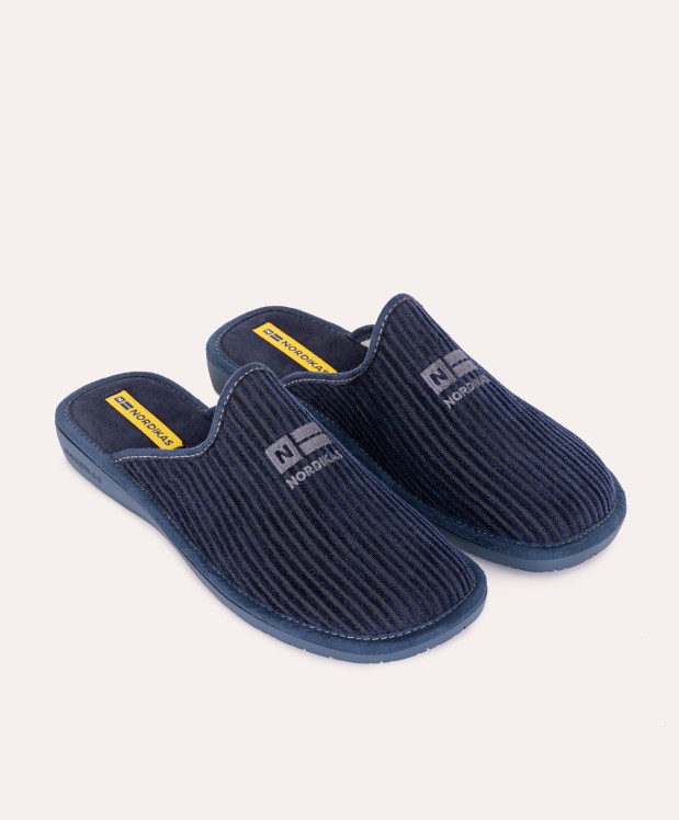 nordikas ZAPATILLAS DE CASA HOMBRE CORDELE MARINO Ofertas de temporada
