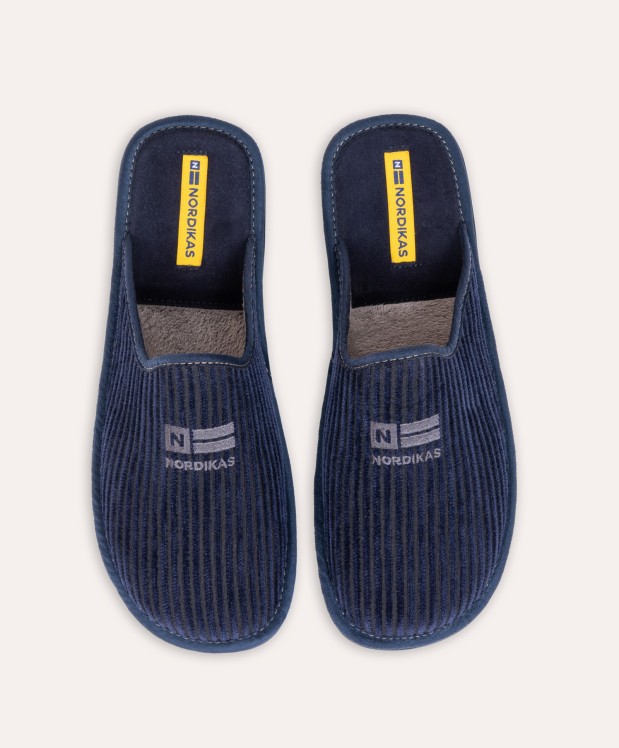 nordikas ZAPATILLAS DE CASA HOMBRE CORDELE MARINO Ofertas de temporada