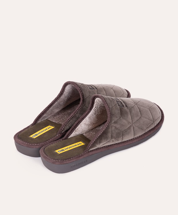 nordikas ZAPATILLAS DE CASA HOMBRE CUBIK KAKI Grandes ahorros