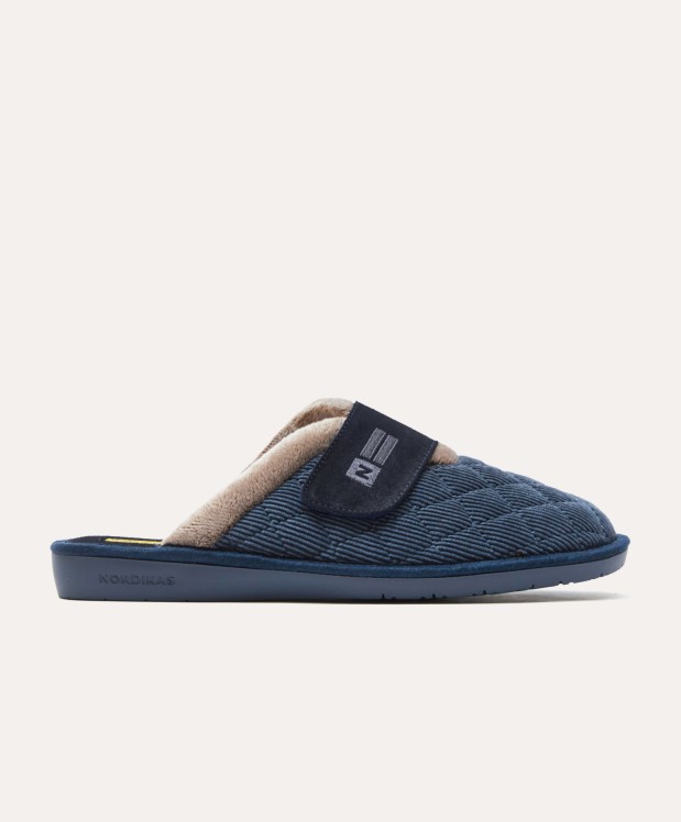 nordikas ZAPATILLAS DE CASA HOMBRE EDIMBURGO AZUL Rebajas de fin de temporada