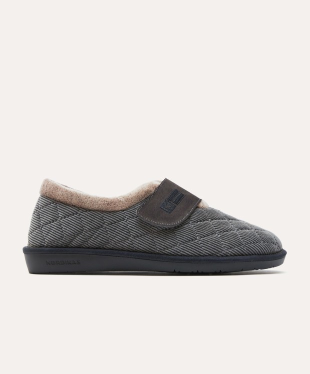 nordikas ZAPATILLAS DE CASA HOMBRE EDIMBURGO GRIS Precio ultrabajo
