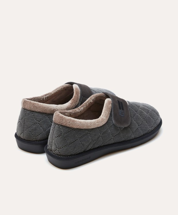 nordikas ZAPATILLAS DE CASA HOMBRE EDIMBURGO GRIS Precio ultrabajo