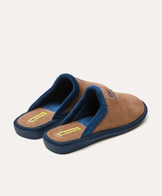 nordikas ZAPATILLAS DE CASA HOMBRE AFELPADO PIEDRA Outlet online