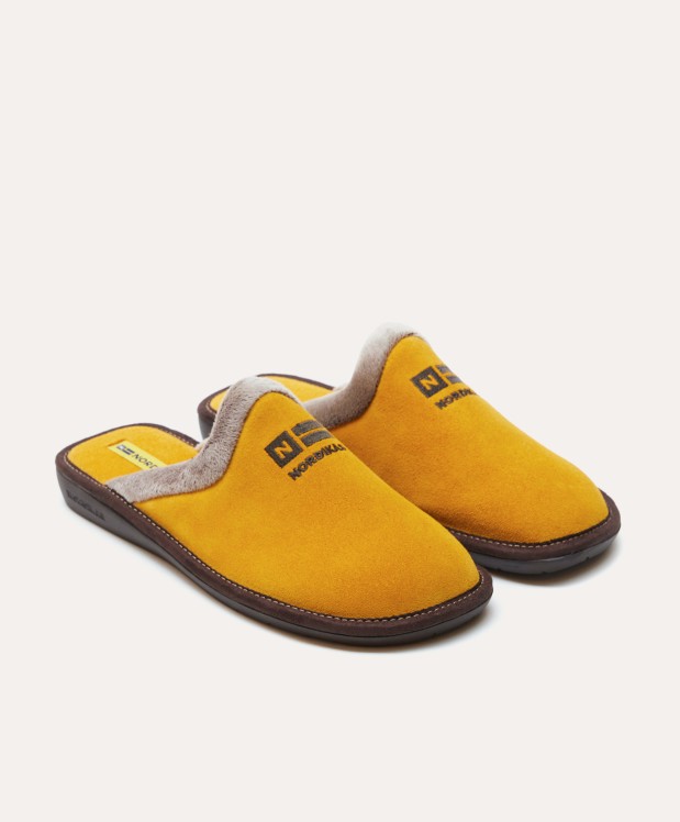 nordikas ZAPATILLAS DE CASA HOMBRE AFELPADO YELLOW Ofertas