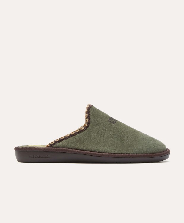 nordikas ZAPATILLAS DE CASA HOMBRE AFELPADO MUSGO Los más vendidos