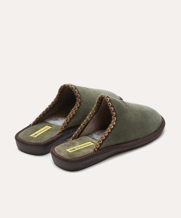 nordikas ZAPATILLAS DE CASA HOMBRE AFELPADO MUSGO Los más vendidos